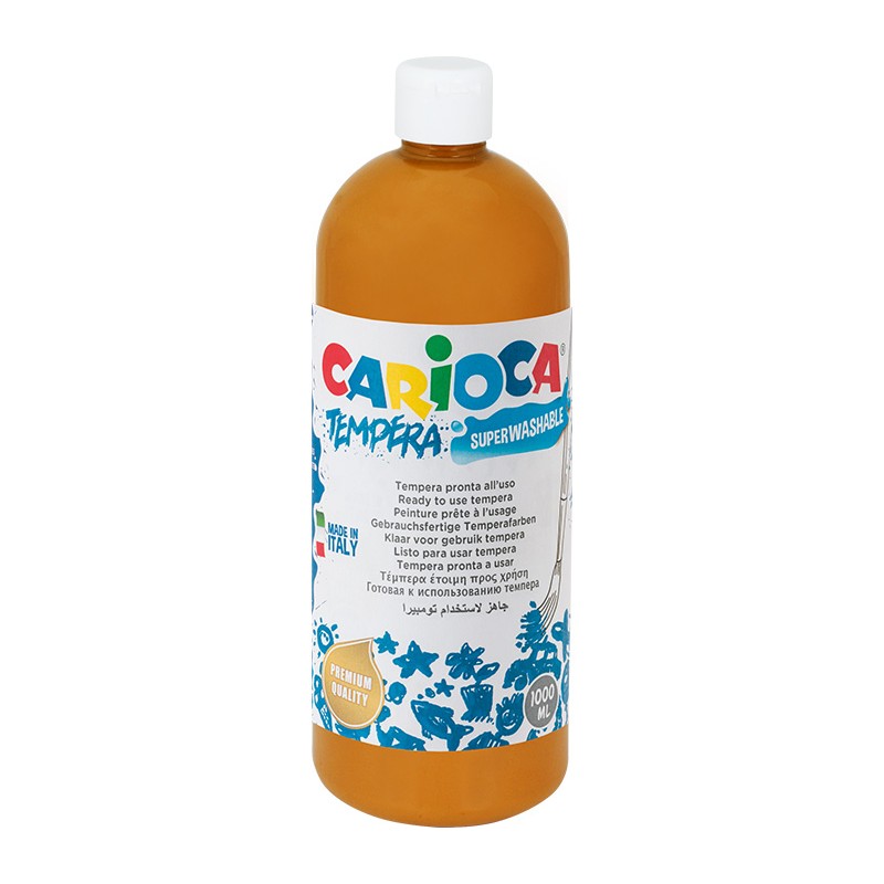 Farba Carioca tempera 1000 ml (KO030/07) brąz jasny