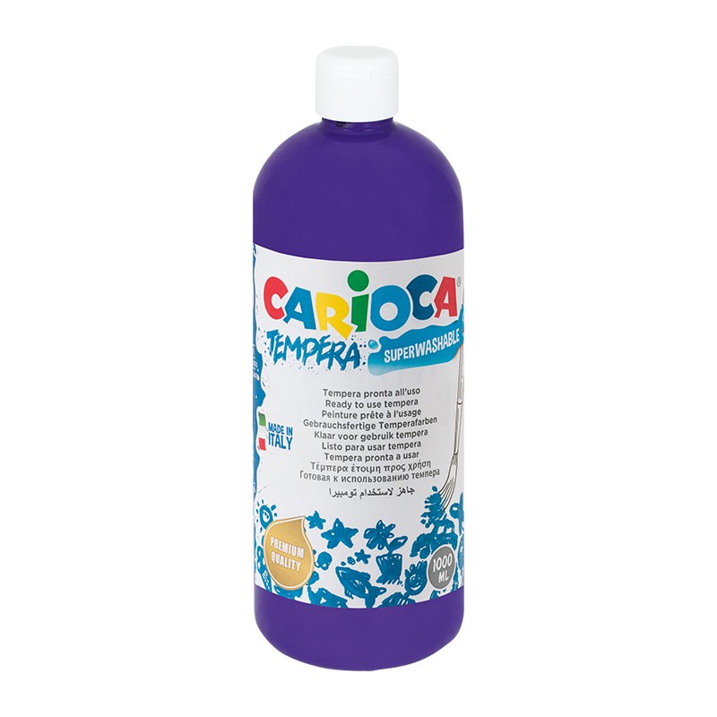 Farba Carioca tempera 1000 ml (KO030/18) fiolet