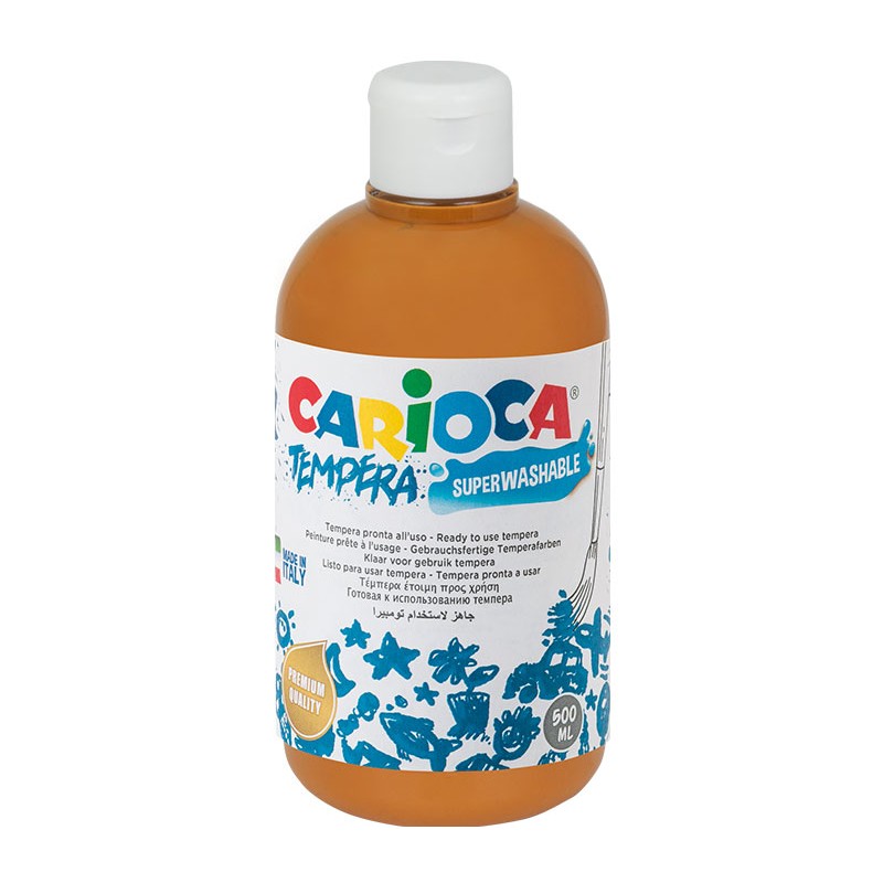 Farba Carioca tempera 500 ml (KO027/07) brąz jasny