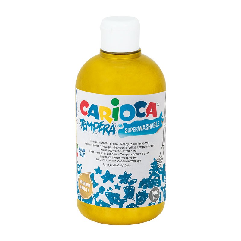 Farba Carioca tempera 500 ml (KO027/19) złota