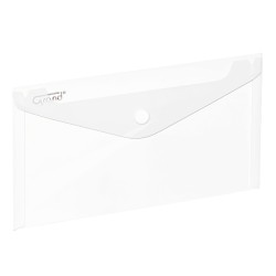 Koperta na zatrzask 225x124mm GRAND ZP-046-DL biała