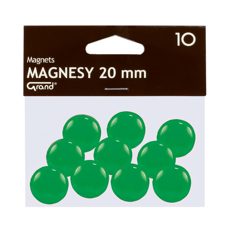 Magnes 20mm GRAND zielony