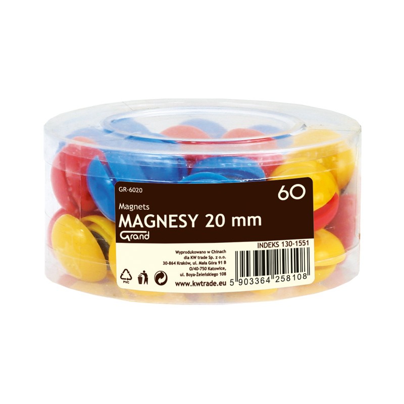 Magnesy CM-205/GR-6020-20mm tuba A&822160