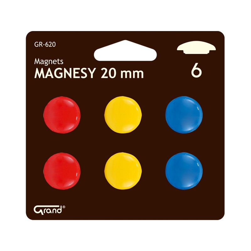 Magnesy CM-20mm / GR-620 blister