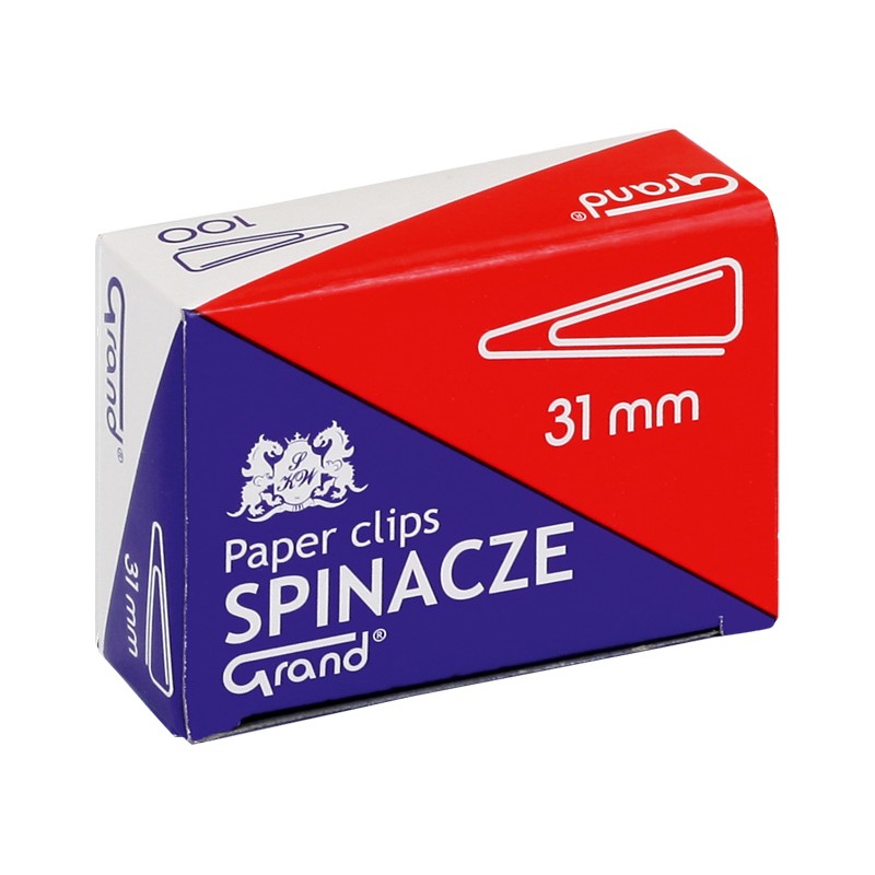 Spinacz T-31 GRAND trójkątny &8211 A&822110