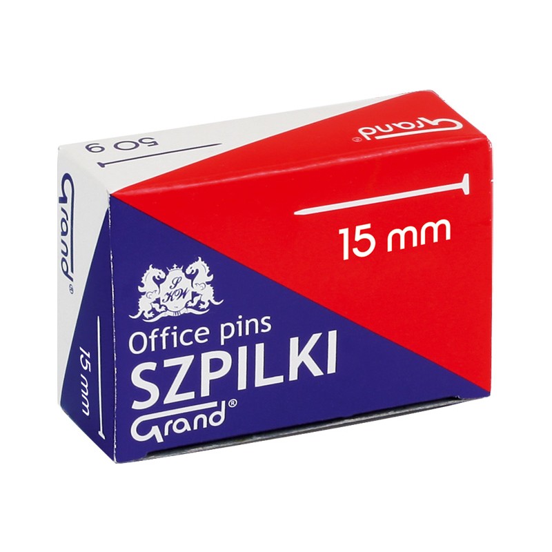 Szpilki krótkie 15mm &8211 50g GRAND A&822110