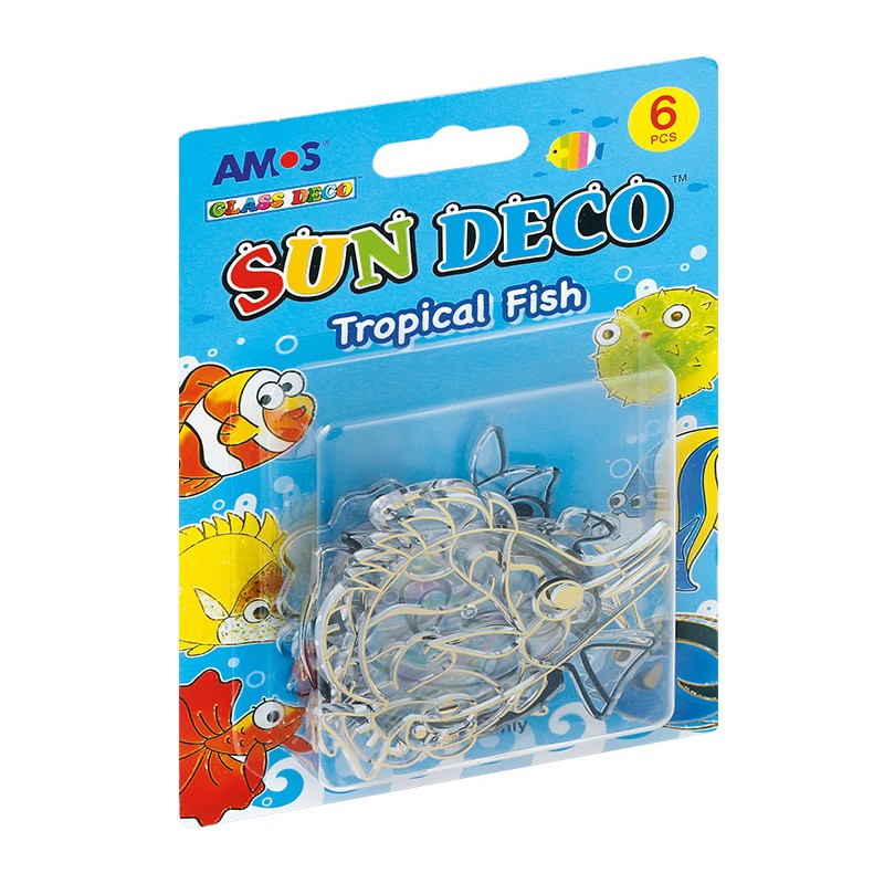 Witraże AMOS SCS6-TF Tropical Fish (rybki)