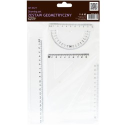 Zestaw geometryczny  transparent GR-032T