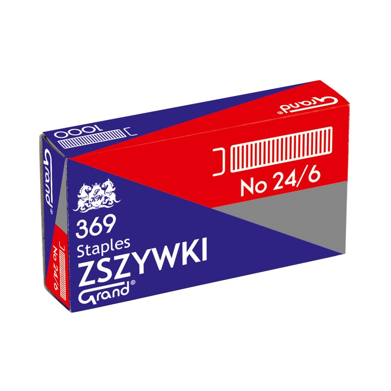 Zszywki 24/6 GRAND &8211 A&822110