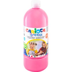 Farba Carioca tempera N 1000 ml (40430/09) różowa