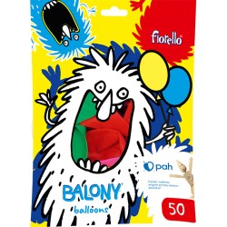 BALONY 12&8243 PASTEL MIX Fiorello 50 szt.