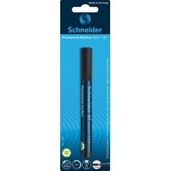 Marker permanentny  SCHNEIDER Maxx 130 czarny okrągła 1-3mm blister