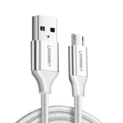 Kabel micro USB UGREEN 	US290 QC 3.0 2.4A 1m (biały)