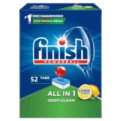 Tabletki do zmywarki CALGONIT FINISH ALL IN ONE Lemon 52szt Po Terminie