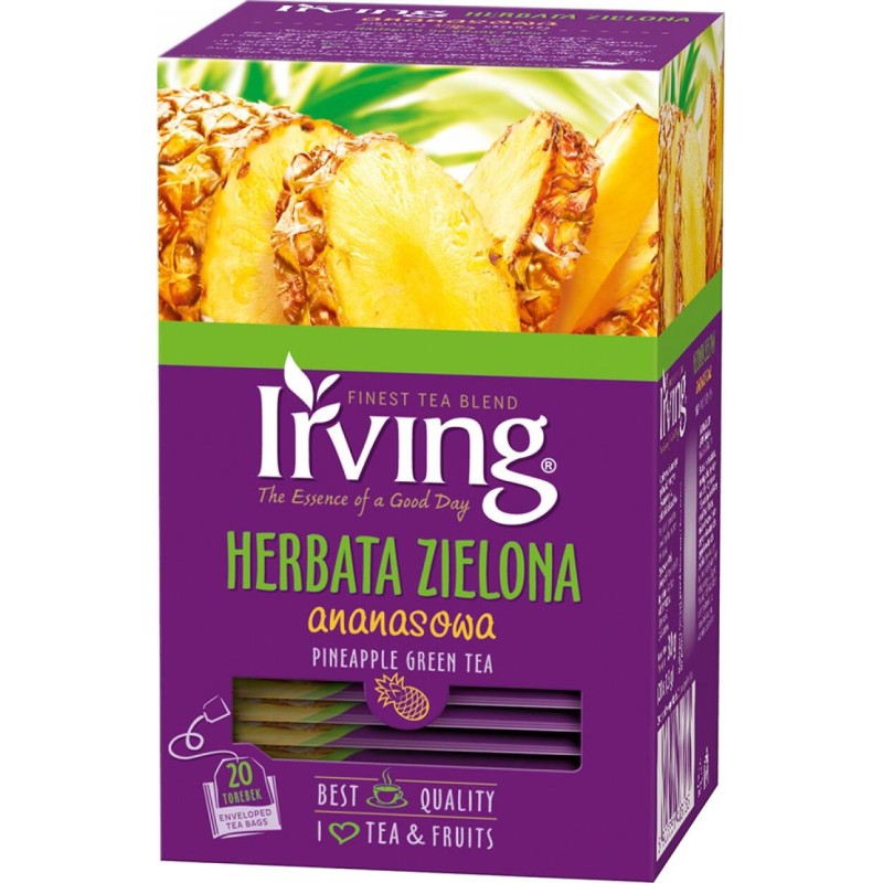 Herbata zielona IRVING 20 torebek