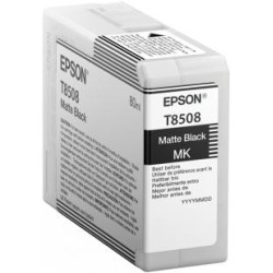 Tusz oryginalny EPSON T8508 C13T850800 Matte Czarny 80 ml