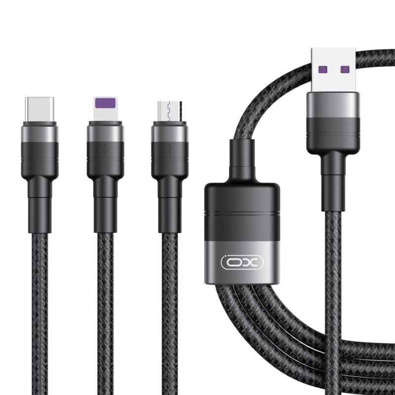 Kabel USB do USB-C kątowy Baseus Elbow 2m 100W (czarno-niebieski)