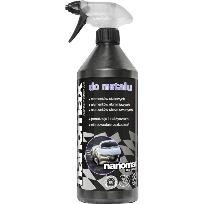 Preparat do metalu i chromu NANOMAX PROFESSIONAL AUTO 1l