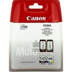 Tusz oryginalny CANON PG545/CL546 8287B005 CMYK  180 stron