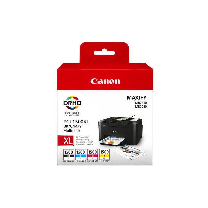 Tusz oryginalny CANON PGI1500XL 9182B004 CMYK  34,7 ml