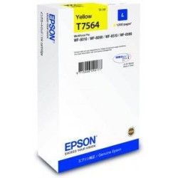 Tusz oryginalny EPSON T756440 C13T756440 Yellow  14 ml