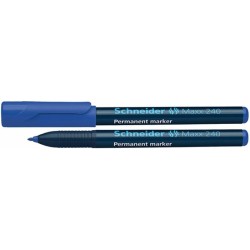 Marker permanentny  SCHNEIDER Maxx 240 niebieski 1-2mm