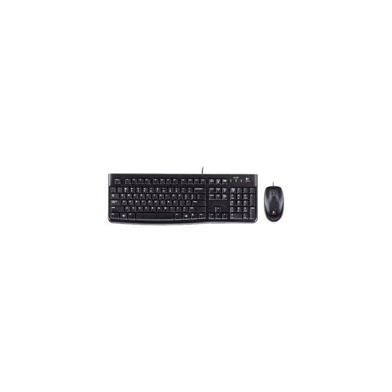 Zestaw klawiatura+mysz przewodowy MK120 LOGITECH 920-002563