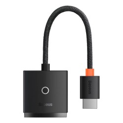 Adapter HDMI do VGA Baseus Lite Series, bez audio (czarny)