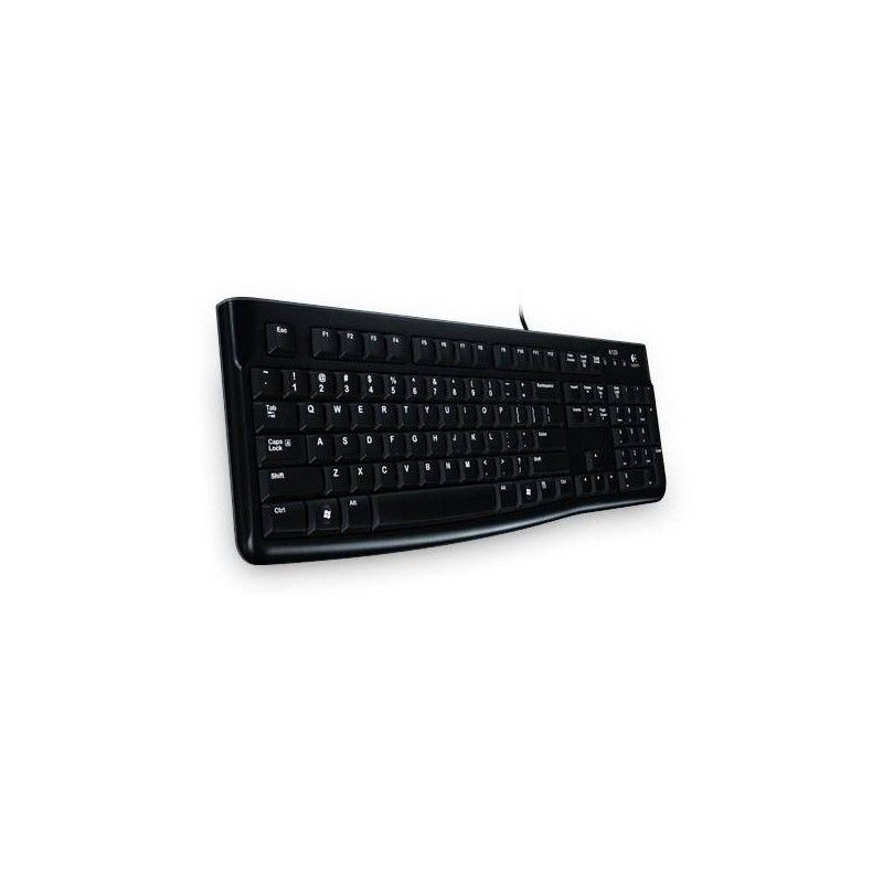 Klawiatura USB membranowa LOGITECH K120 920-002643 czarna