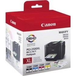 Tusz oryginalny CANON PGI2500XL 9254B004 CMYK  19,3 ml