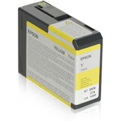 Tusz oryginalny EPSON T5804 C13T580400 Yellow  80 ml