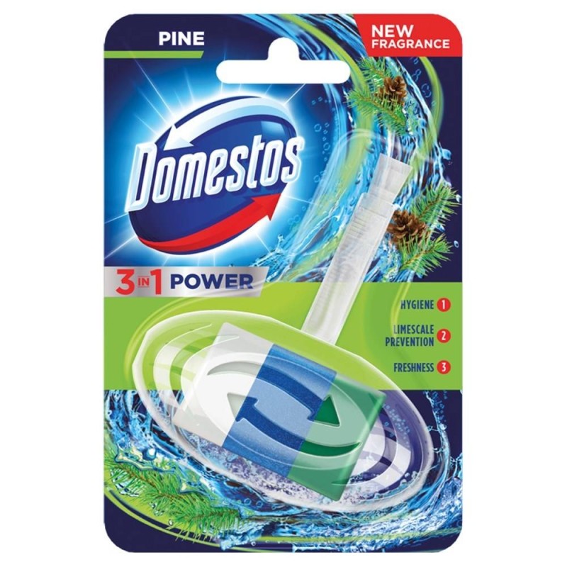 Zawieszka WC koszyk DOMESTOS Pine 40g