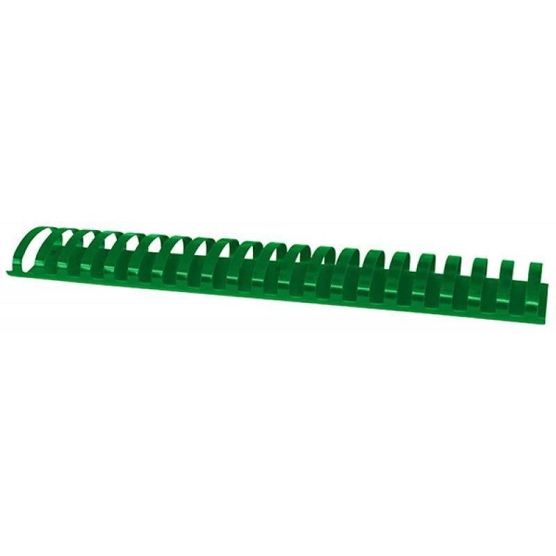 Grzbiet plastikowy 51mm (510 kartek) OFFICE PRODUCTS zielony 50 szt.