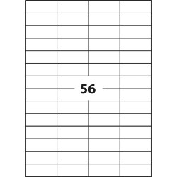 ETYKIETA SAMOPRZYLEPNA D.RECT A4 56szt 52.5x21.2 100ark