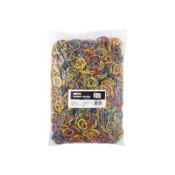 GUMKA RECEPTURKA 1.5x1.5mm śr. 25 mm 1000g MIX KOLORÓW