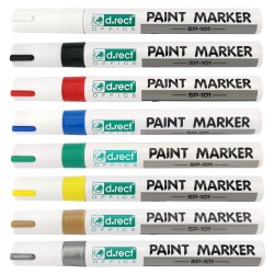 MARKER D.RECT SP-101 OLEJ MIX KOLOR SET 8szt