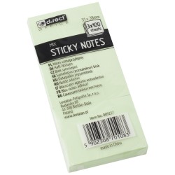 NOTES SAMOPRZYLEPNY D.RECT 51x38mm MIX KOLOR 3szt