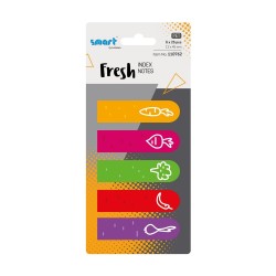 ZAKŁADKI INDEKSUJĄCE SMART PET FRESH 12x45mm 5x25szt WEGE