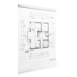 Listwy samoprzylepne 297x17mm DURABLE 470723 srebrne 5szt