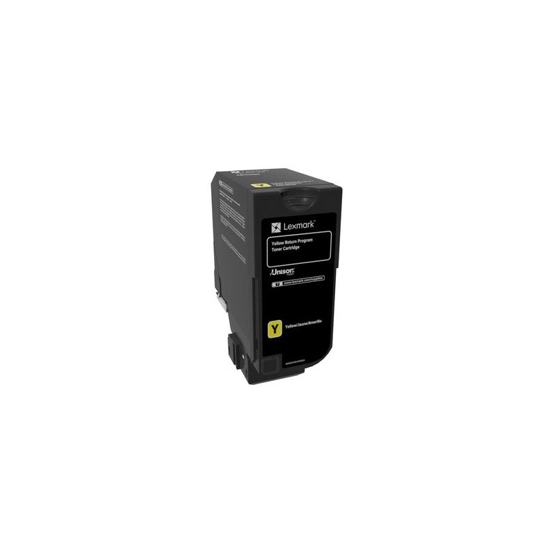 Toner oryginalny LEXMARK 74C20Y0 Yellow 3000 stron