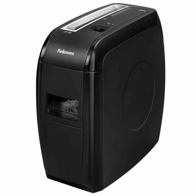 Niszczarka A4 Fellowes 21Cs 4360201 czarna 12krt ścinki 4x52mm 15 litrów