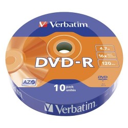 Płyta DVD-R 4,7GB 16x VERBATIM DataLife 43729 Spindle 10 szt.