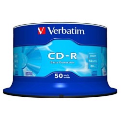 Płyta CD-R 700MB 52x VERBATIM Extra Protection 43351 Cake 50 szt.