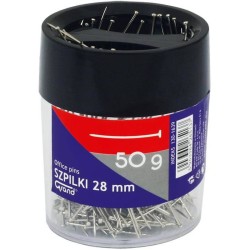 Szpilki 28mm Grand 110-1639 w pojemniku magnetycznym 50g