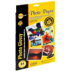 Papier fotograficzny błyszczący dwustronny Yellow One L4G200 LASER 150-1378 A4 200g 20ark