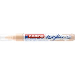 Marker akrylowy  EDDING 5100 koloru cielistego 2-3 mm