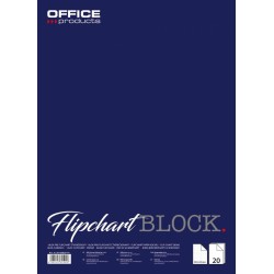 Blok do flipchartów 58,5x81cm OFFICE PRODUCTS kratka 20ark