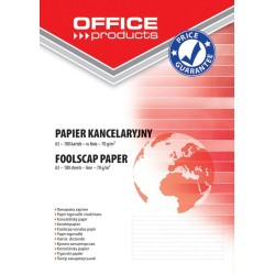 Papier kancelaryjny A3 OFFICE PRODUCTS linia 100ark