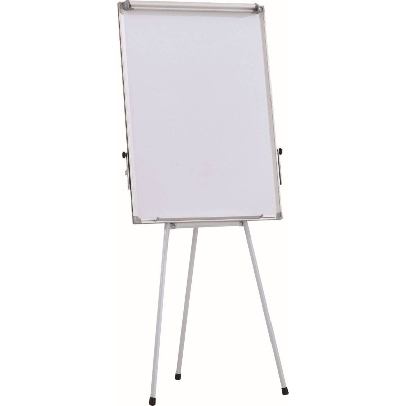 Flipchart na trójnogu suchościeralny magnetyczny z wyciąganymi ramionami 70x100cm OFFICE PRODUCTS rama aluminiowa