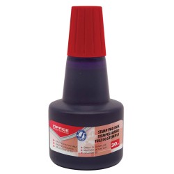 Tusz do stempli OFFICE PRODUCTS czerwony 30ml